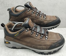 Mens Trespass Falark Vibram Waterproof Walking Hiking Shoes Uk Size 10 Free P&P 