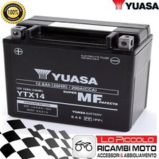 YUASA YTX14 SEALED BATTERY 12V