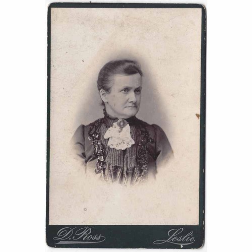 Cabinet card photograph - card,