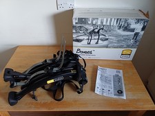 Saris Bones 2 Bike Rack 805BL Black - Car Boot Trunk Rack, Made in USA