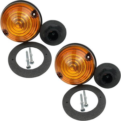 Front indicator lamp amber - front,