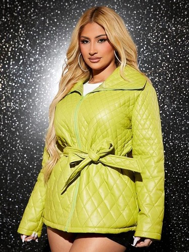 Shein sxy quilted coat medium - shein,
