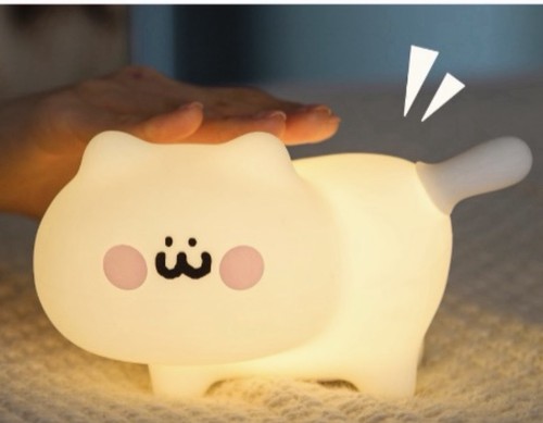 Usb rechargeable silicone cat - silicone,