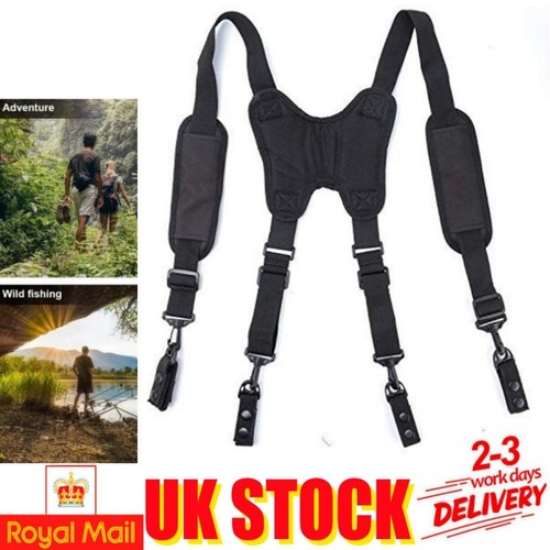 Shaped ergonomic suspender - h-shaped,