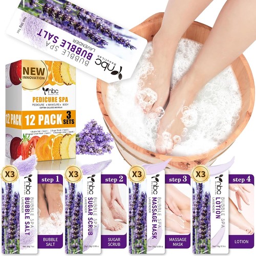 Step foot spa kit lavender - foot,