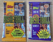 2x SEALED 1993-94 NBA TOPPS