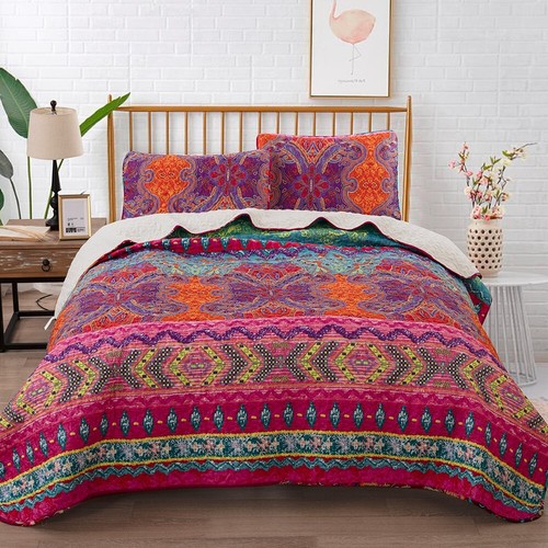Piece patchwork bedspread - 3,