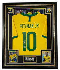 Framed Brazil Legend Neymar Jr