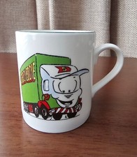 Steady Eddie Small Mug Vintage Tv Series Eddie Stobart Trucks Fine Bone China 