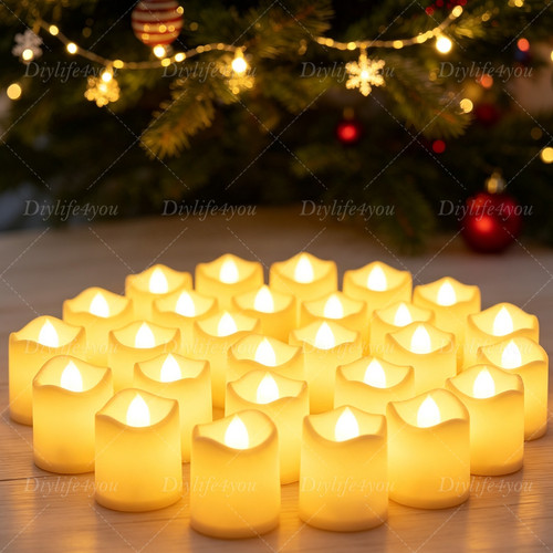24pcs flickering flameless - 12,