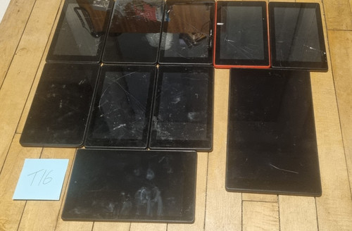 Job lot amazon tablets - lot, 10