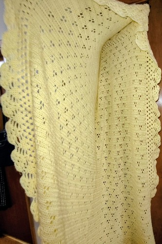 Handmade vintage crochet sofa - handmade,
