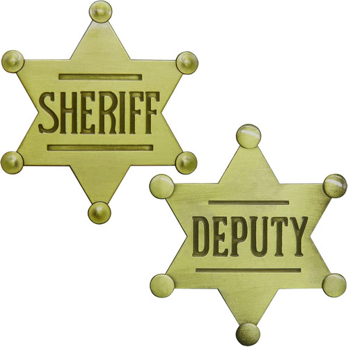 Pcs sheriff badge and - 1,