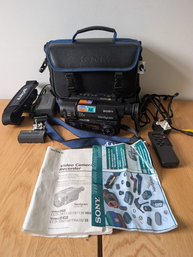 Sony ccd tr425e video - sony, 8