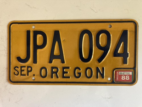 1975 1985 oregon license - 1975-1985,