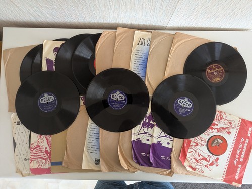 Collection 78rpm vinyl - collection, of
