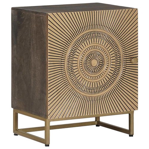 Bedside cabinet coffee brown - cabinet,