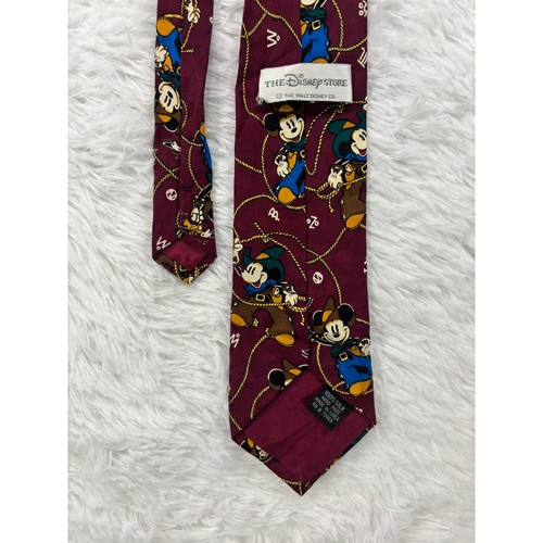Vintage disney store silk tie - disney,