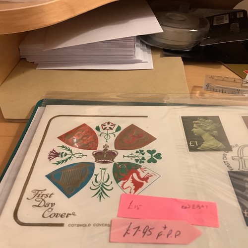 First day cover high value - day,