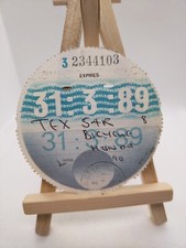 HONDA Motorbike Stamped 1989