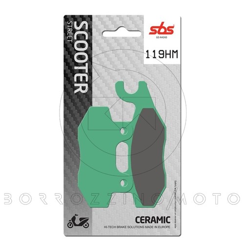 Sbs 119hm brake pads anterior - sbs,