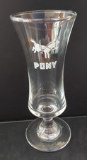? PONY VINTAGE RETRO GLASS