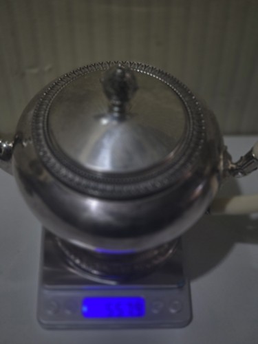 Vintage ornate silver plated - ornate,