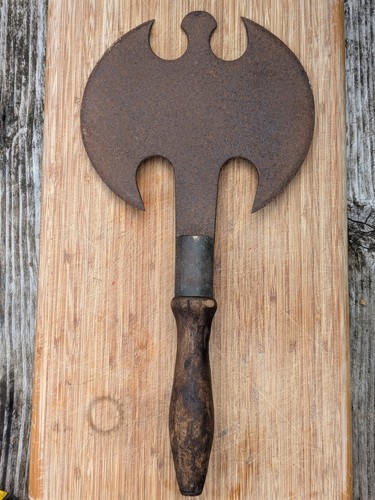 Antique axe double sided - antique, axe.