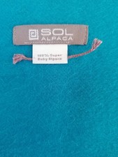SOL ALPACA SCARF. 100% BABY