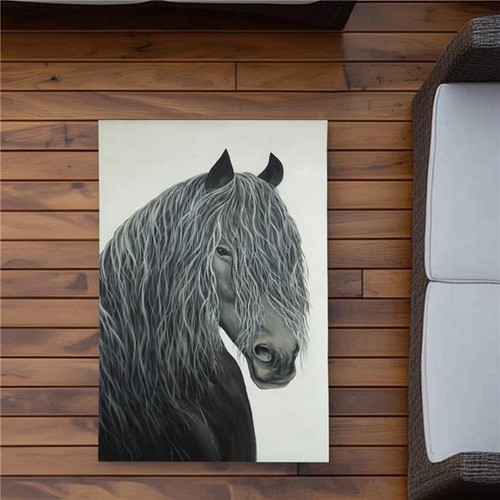 2x3 wild heart horse - heart,