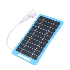 Lightweight Solar Charger with USB Output 5W Power for Phones and Small Gadgets