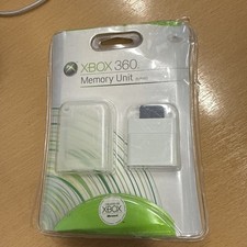 Official Xbox 360 Memory Unit 64mb Sealed New Card in Retail Unopened Box