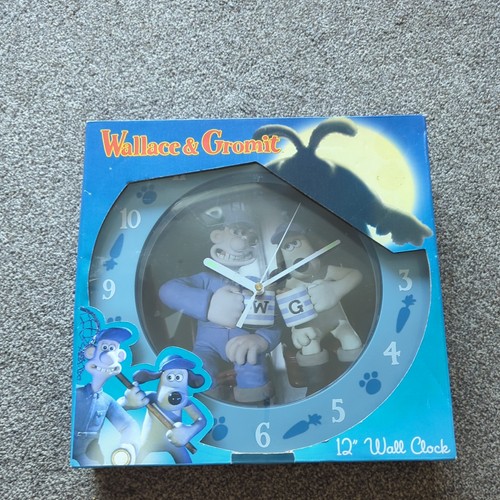 Bnib wallace and gromit clock - and,
