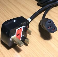 2.4m BS 1363 Power Lead [ 250V -5A ] For UK Sockets only