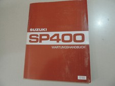  Workshop Manual Suzuki SP400
