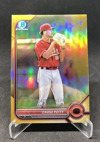 2022 topps bowman chase petty - topps,