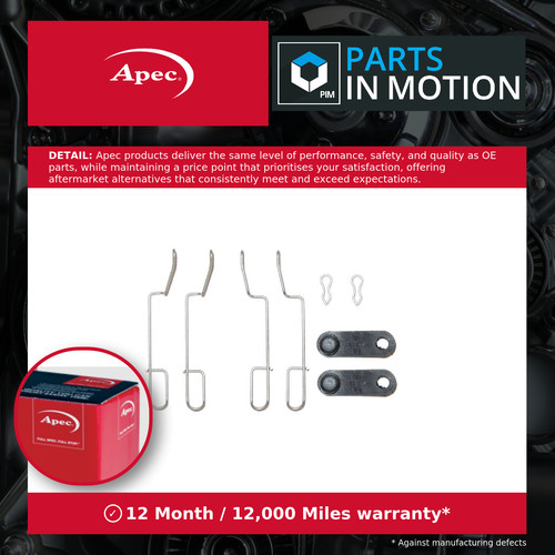 Brake pad fitting kit - brake,