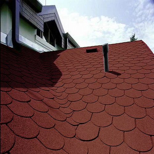 18x asphalt roof - tiles, self
