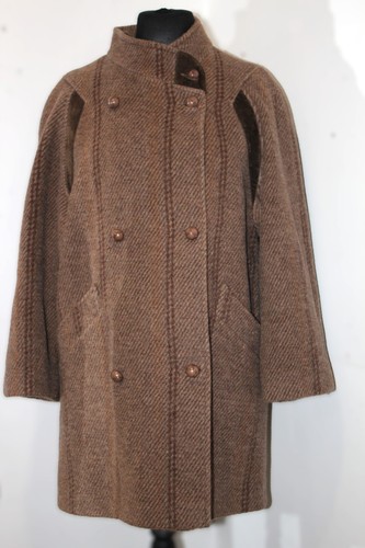 Vintage wool blend coat - wool,