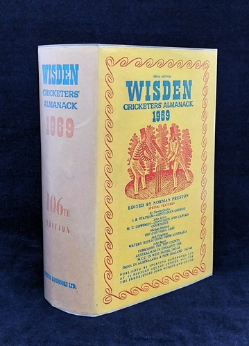 1969 wisden cricketers - wisden, cricketers'