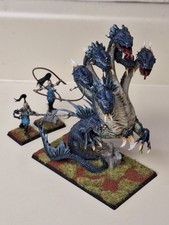 Dark Elf Hydra with Handlers Warhammer Fantasy The Old World Well Painted