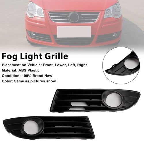2pcs fog light - 2pcs, grille