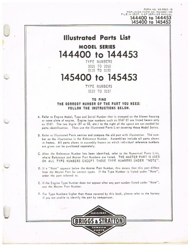 Briggs stratton - briggs, &