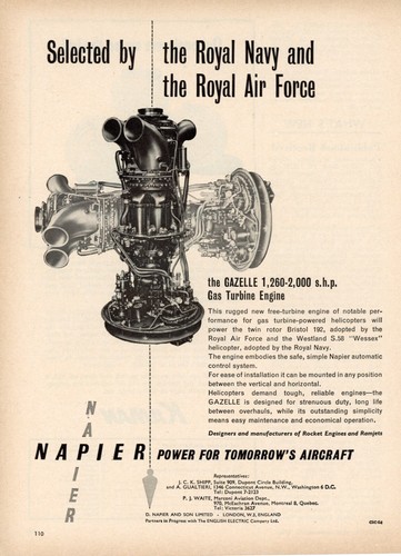 1956 napier aviation - 1956,