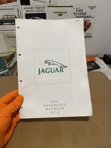 Jaguar 1990 brochure xj6 xjs - xj6,