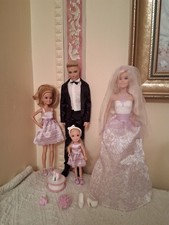 Barbie bride set including