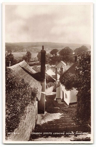 Minehead church steps looking - minehead,