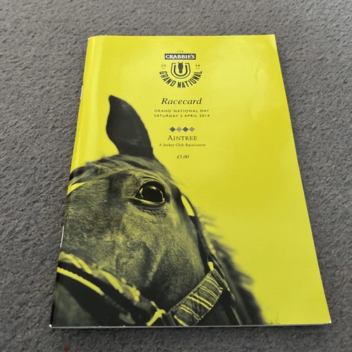 Grand national 2014 race card - grand,