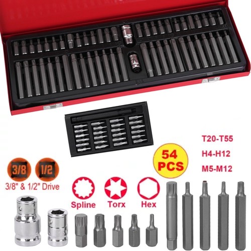 54pc hex torx - hex, bit