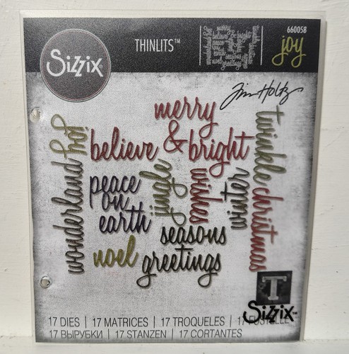 Sizzix dies tim - sizzix,